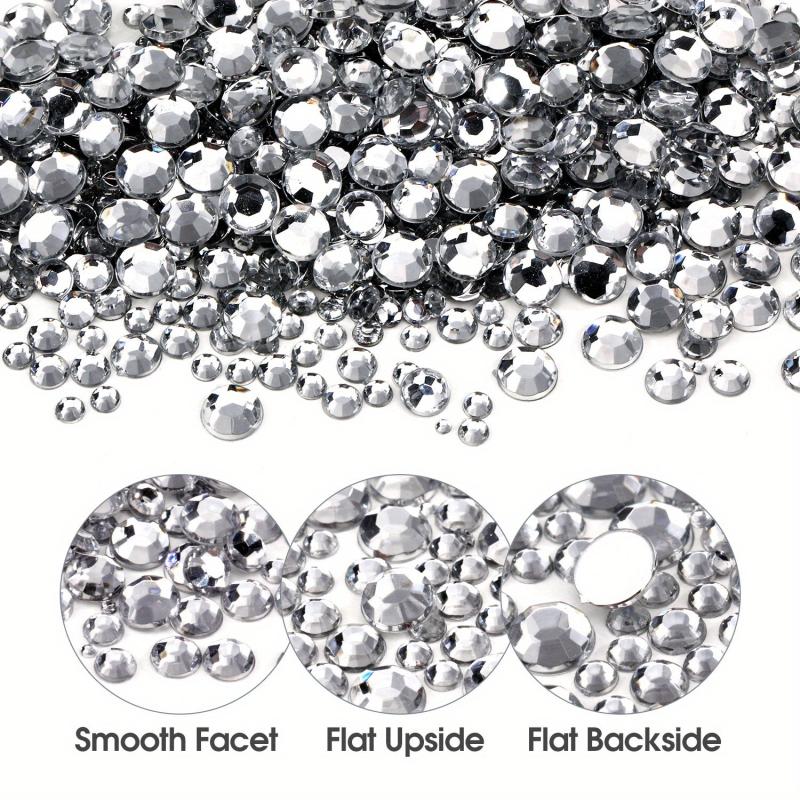 200Pcs Crystal Rhinestones Ideal for Crafts Nail Art Decorations