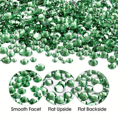 200Pcs Crystal Rhinestones Ideal for Crafts Nail Art Decorations