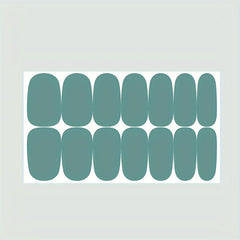 Full Wrap Nail Polish Stickers Self Adhesive Nail Art Decal Strips Kit