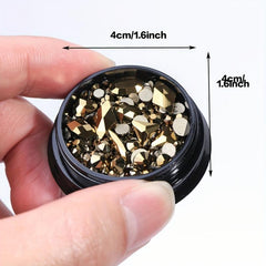 3D Nail Art Rhinestone Mixed Shape Nail Gems Stone Nail Art Charms