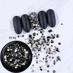 3D Nail Art Rhinestone Mixed Shape Nail Gems Stone Nail Art Charms