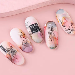 Summer Water Decal Nail Art Sticker Set