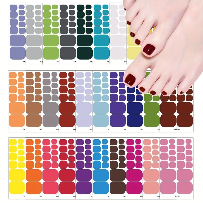 DIY Nail Art Stickers Full Wrap Self Adhesive Decals for Women and Girls