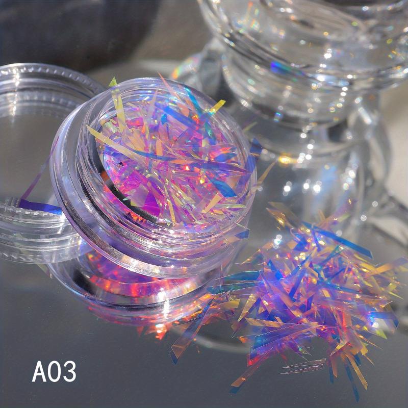 Colorful Nail Art Foil Paper Irregular Nail Paillette Manicure