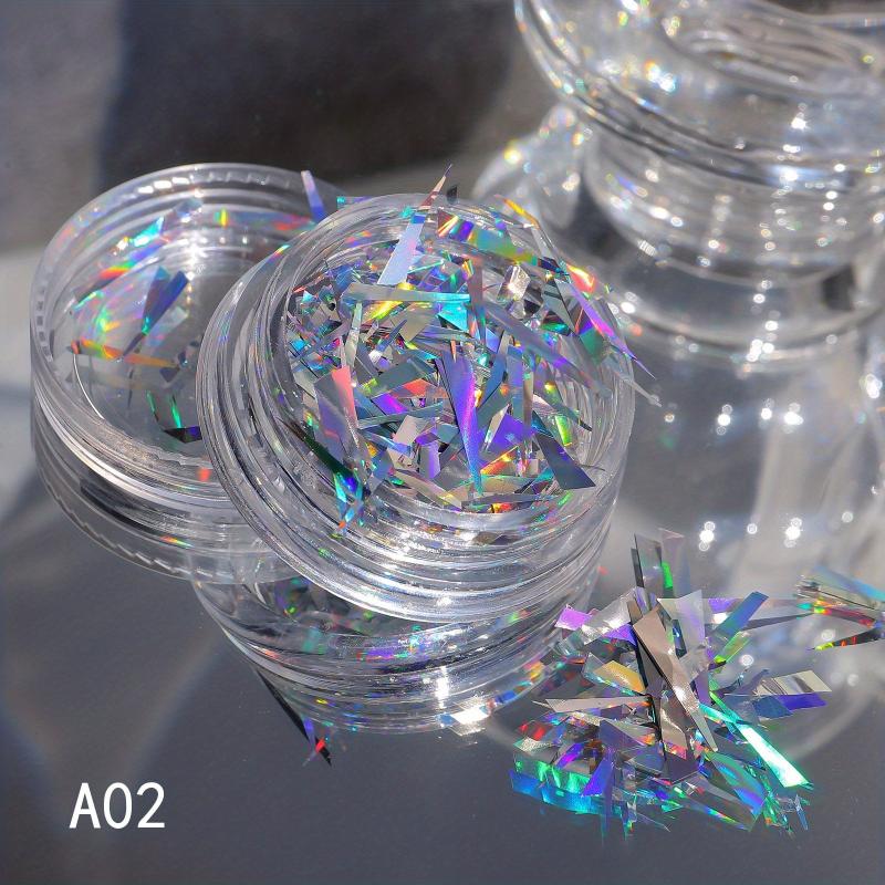 Colorful Nail Art Foil Paper Irregular Nail Paillette Manicure