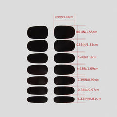 Marble Nail Art Stickers Self Adhesive Nail Decals for DIY Manicures