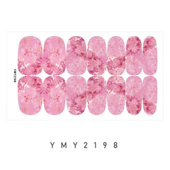 Marble Nail Art Stickers Self Adhesive Nail Decals for DIY Manicures