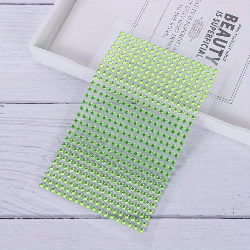 504 Pcs Self Adhesive Rhinestone Stickers for Face Eyes Nails Body Decoration
