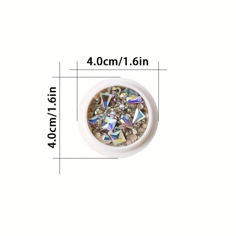 Flatback Nail Rhinestones Glass Gems Crystals