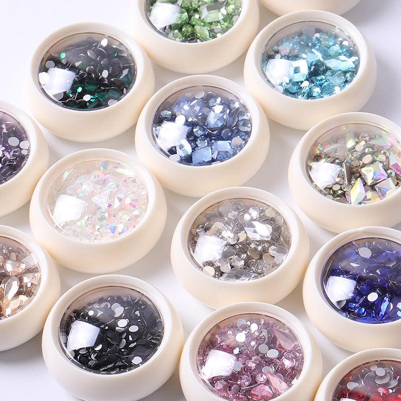 Flatback Nail Rhinestones Glass Gems Crystals