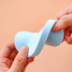 4pcs Exfoliating Facial Cleansing Sponges for Smooth Skin
