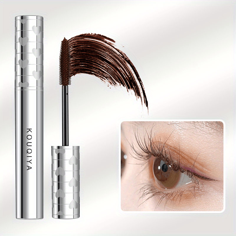 Brown Waterproof Mascara Long Lasting Smudge Proof