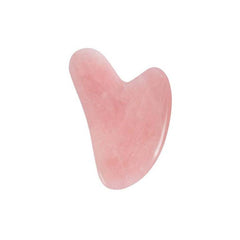Natural Quartz Jade Roller For Face Massage Gua Sha Scraper Gift
