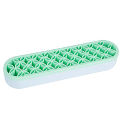 Silicone Makeup Brush Stand Holder Cosmetic Storage Box
