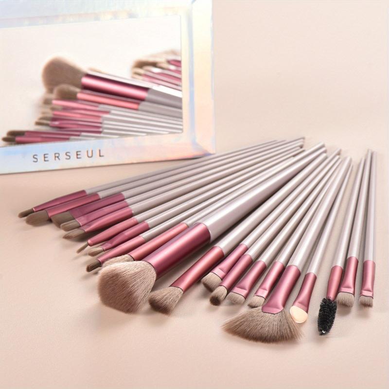 Complete Makeup Brush Set - Foundation, Powder & Concealer Tools