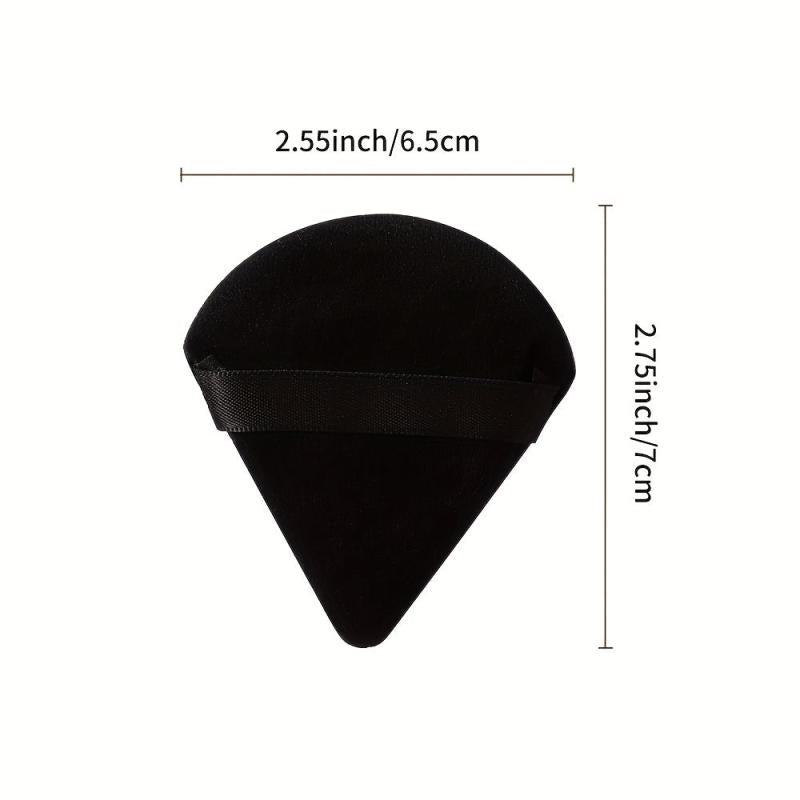12PCS Triangle Powder Puff Face Cosmetic Makeup Puff For Loose Powder