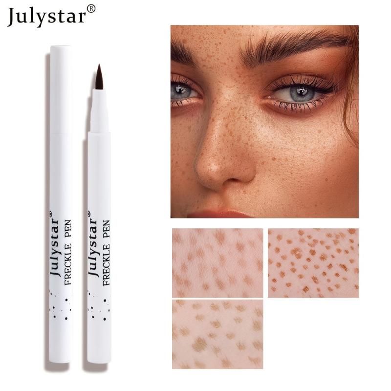 2pcs Natural Freckle Pen Eyeliner Waterproof Smudge Proof Face Makeup