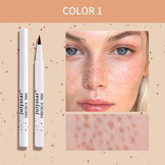 2pcs Natural Freckle Pen Eyeliner Waterproof Smudge Proof Face Makeup