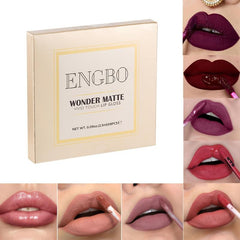 7 Matte Lip Glosses + 1 Lip Gloss Gift Set