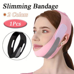2Pcs V Face Bandage Sleeping Mask High Elasticity Lift Breathable Facial Belt