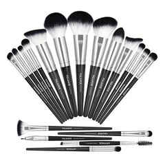 Makeup Brushes 18 Pcs Professional Synthetic Makeup Brush Set With Case
