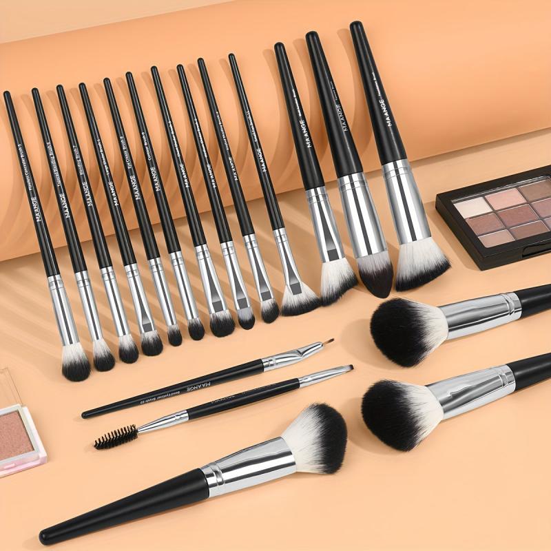 Makeup Brushes 18 Pcs Professional Synthetic Makeup Brush Set With Case