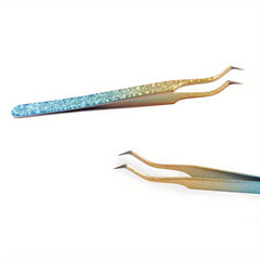 1pcs Snowflakes Eyelash Tweezers Professional Lash Extension Supplies