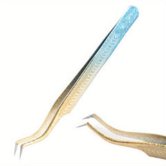 1pcs Snowflakes Eyelash Tweezers Professional Lash Extension Supplies