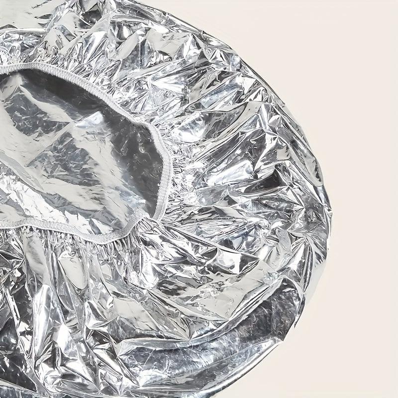 Waterproof Tin Foil Cap for Hair Dye Shower Use