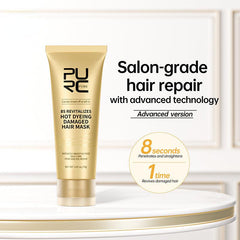8 Sec Hair Mask Keratin Care Cream Smoothing Repair Frizz Soft Hair