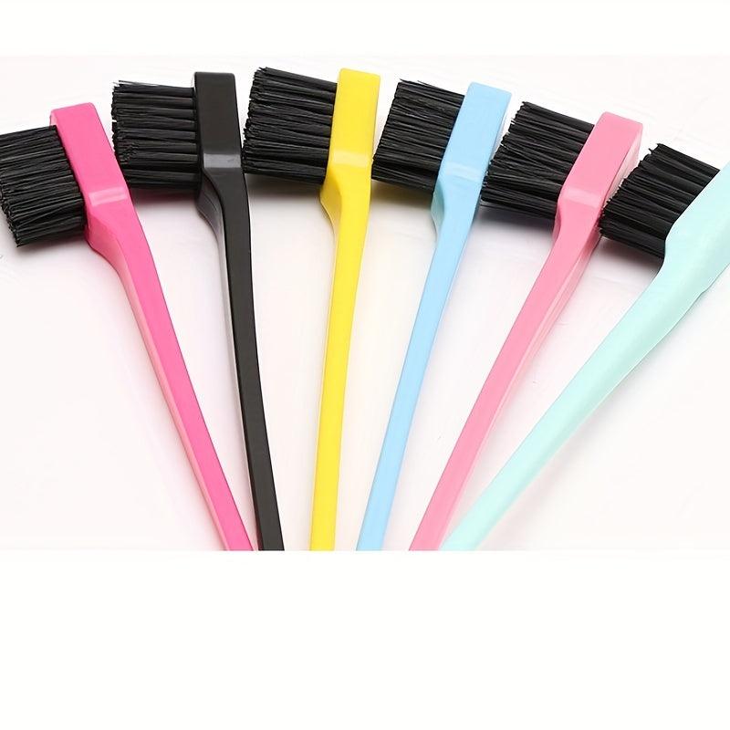 Double Sided Edge Brush for Hair Control and Highlights