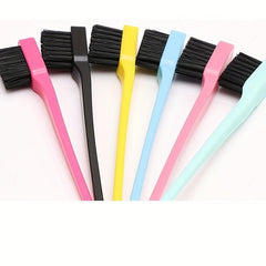 Double Sided Edge Brush for Hair Control and Highlights