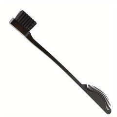 Double Sided Edge Brush for Hair Control and Highlights