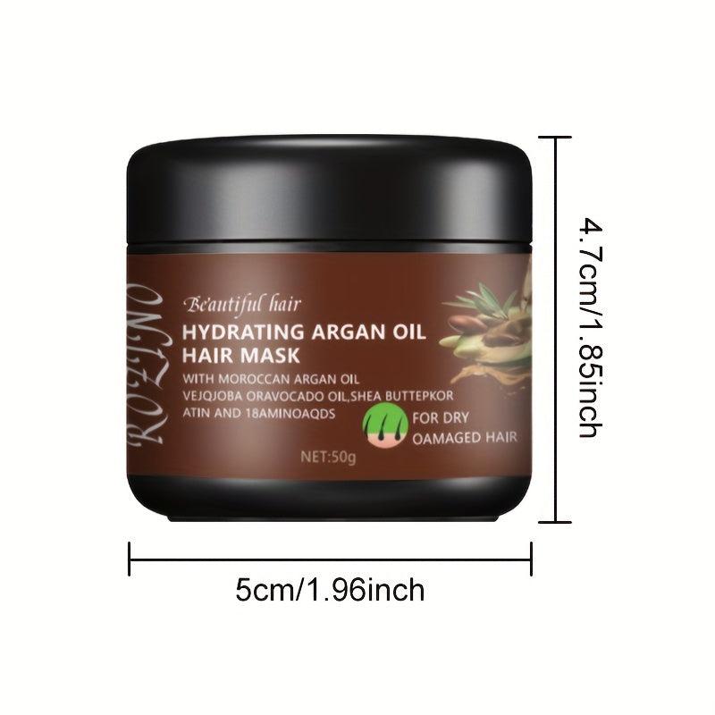 Argan Hydrating Hair Mask for Repairing Split Ends and Dry Hair