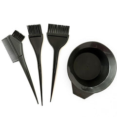 Pro Hair Coloring Kit Hair Dye Tool Brush Bowl for Salon Home Use