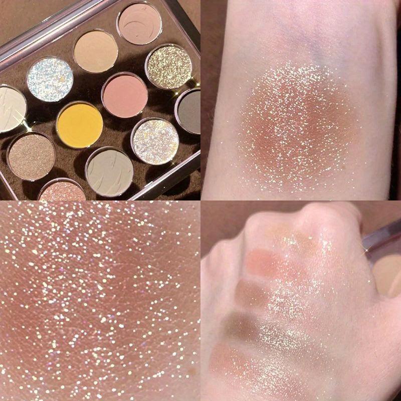 12 Colors Eyeshadow Palette Earth Tone Matte Pink Purple Girl Eyeshadow Palette