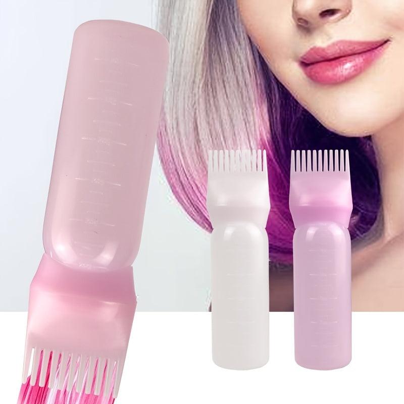 Hair Applicator Bottle with Root Comb for Hair Styling