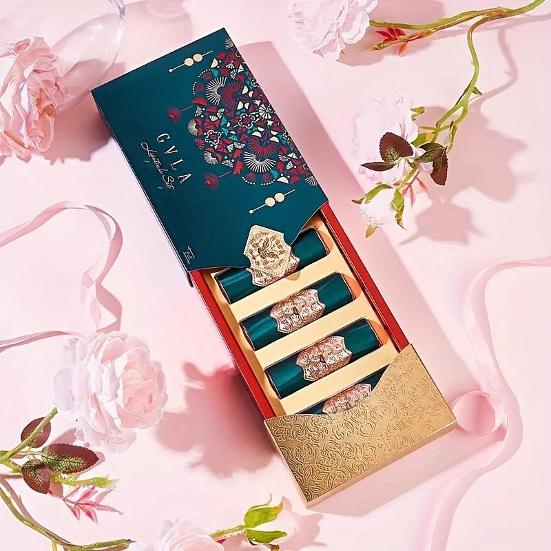 4-Piece Matte Velvet Long-Lasting Lipstick Set