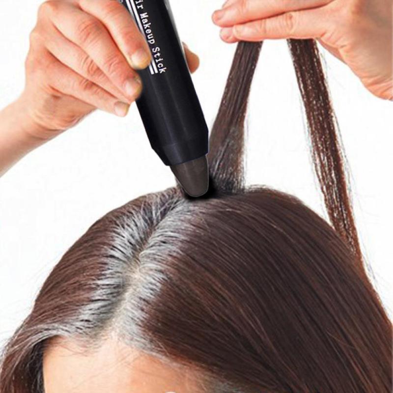 Hair Dye Pen Portable Hair Stick Touch Up Chalk Makeup
