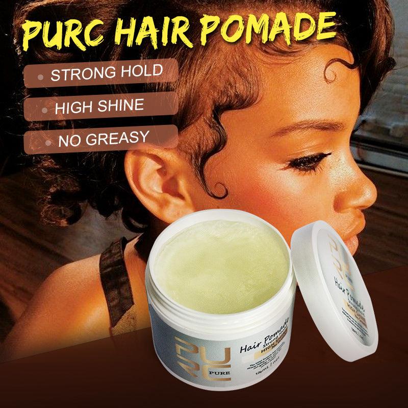 120ml Vintage Hair Styling Wax Fluffy Pomade Strong Hold