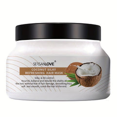 Coconut & Olive Hair Mask for Dry and Frizzy Hair