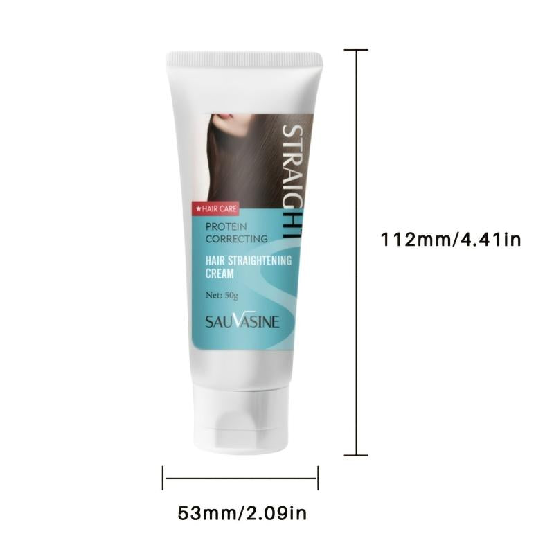 Keratin Hair Straightener Cream for All Hair Types