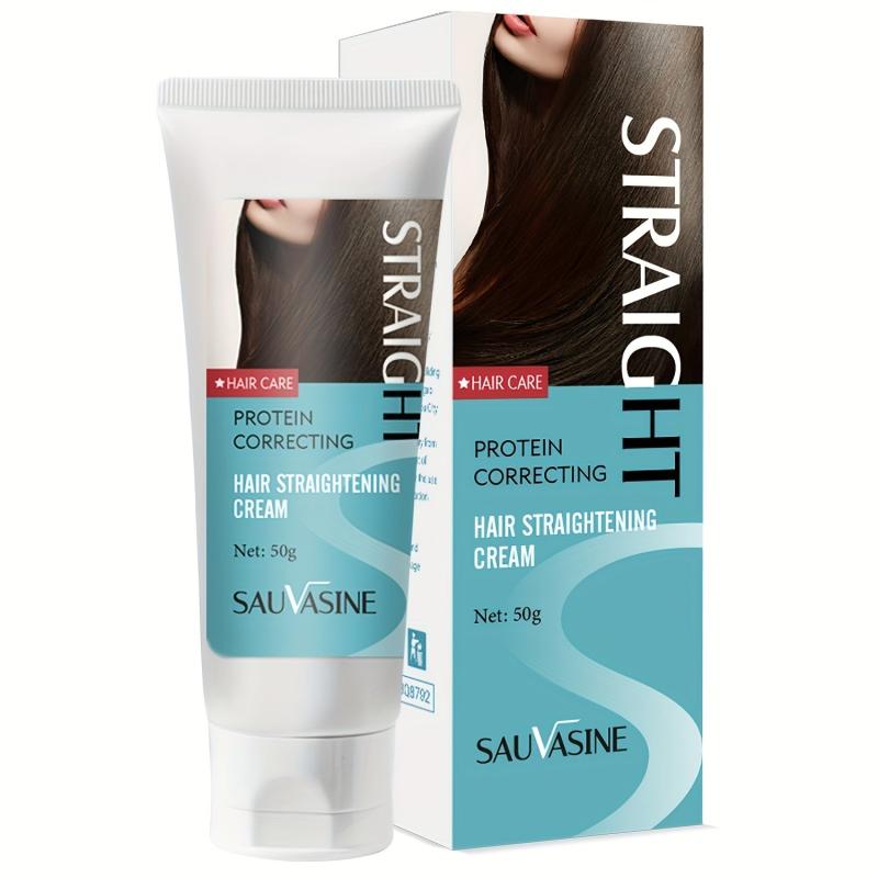Keratin Hair Straightener Cream for All Hair Types