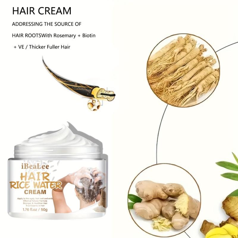 Rice Water Serum Hair Care Cream