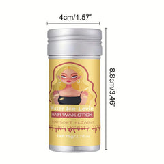 Strong Hold Styling Wax & Comb Set for Frizz Hair