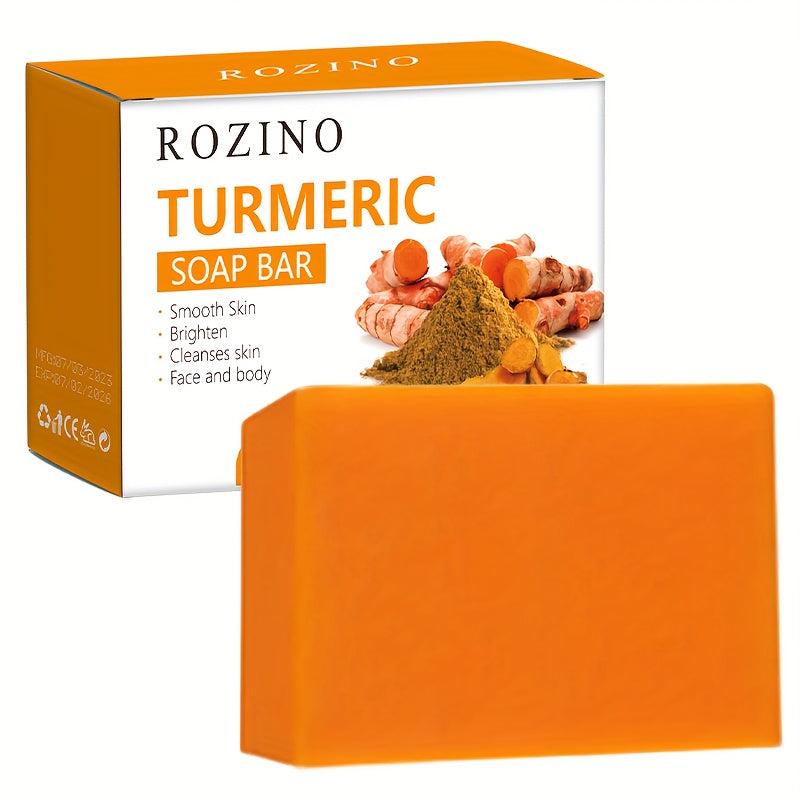 100g Turmeric Shampoo Soap Deep Cleaning Moisturizing Hair Care Bar