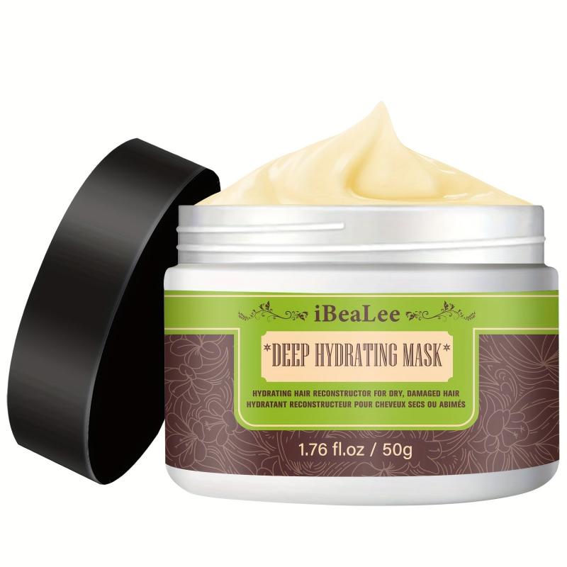 Deep Hydrating Hair Mask Collagen Biotin Argan Strengthening Masque