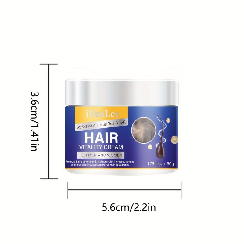 Hydrating Hair Cream with Keratin and Biotin for Frizzy Hair