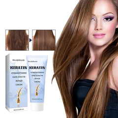 Keratin Smooth Hair Care Cream Repairing Dry Damaged Hair Mask
