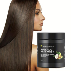 Keratin Avocado Hair Mask for Repairing Frizzy Hair